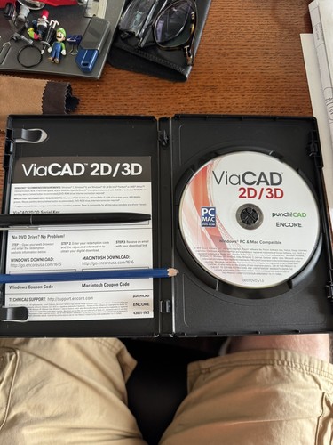 Encore PUNCH! ViaCAD 2D/3D v10 Traditional Disc Retail Box - Picture 3 of 5