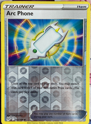 Arc Phone Reverse Holo - 152/196 - Lost Origin Pokemon 2022