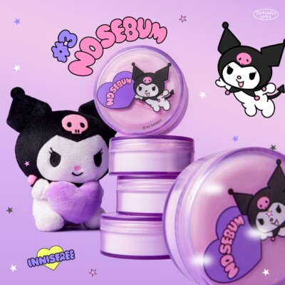 イニスフリー×Lee＆KUROMI Innisfree Kuromi Limited Edition No Sebum Mineral Powder 5g