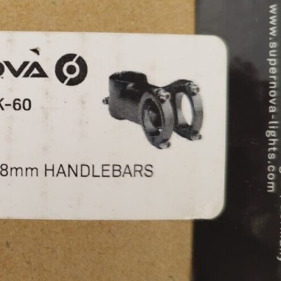 282F Supernova Vorbau CRC STEM 60mm 31,8 mm P-CRCSTM-BLK-60 NEU OVP
