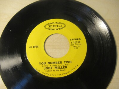 JODY MILLER HE'S SO FINE EPIC 10734 45 RPM HIGH GRADE ORIGINAL GLOSS! BEAUTY!