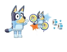 Bluey & Bingo Balloon Bouquet & Airwalker Birthday Party Decorations Supplies