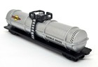 Franklin Mint Monarchs Of Rails Pewter Painted Train - 1930 Sunoco Oil Tanker