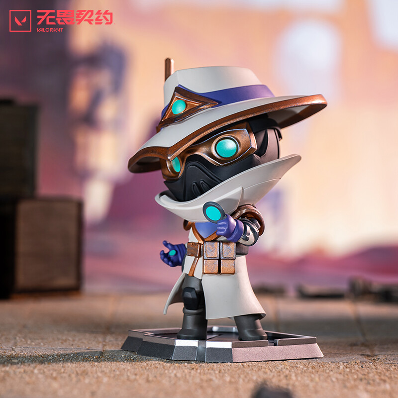 VALORANT サイファー　フィギュア Genuine] Valorant Cypher figure Official authentic Art Toy Limited