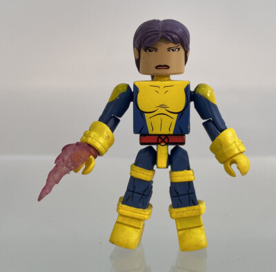 Marvel Minimates Strike Force Psylocke 2  Mini Figure X-Men Series 60 Glued Hair