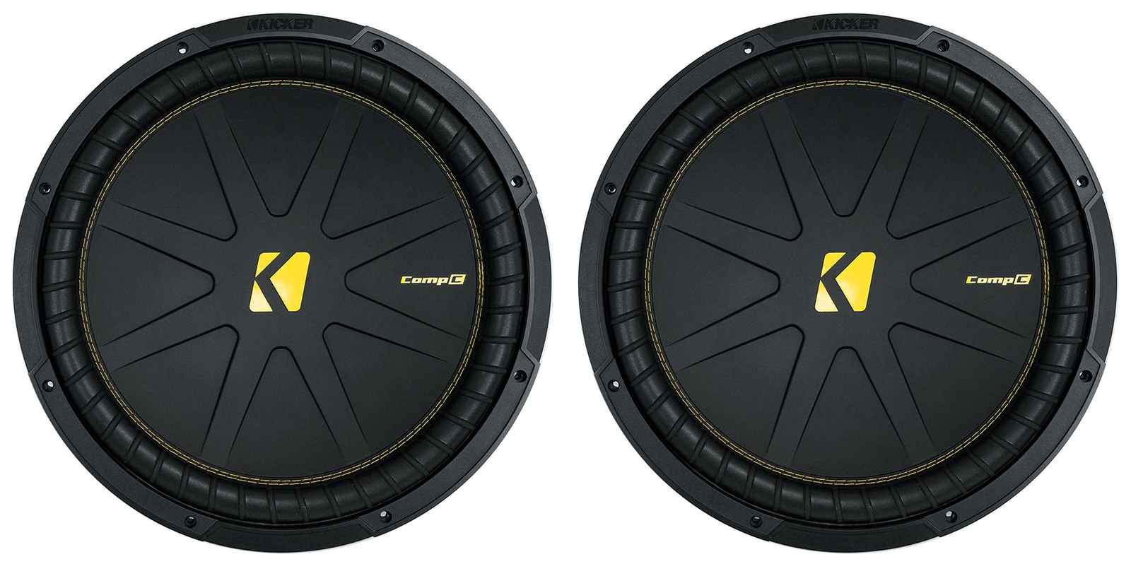 2 Kicker 50CWCS154 CompC 15 сабвуферов SVC 4-омные автомобильные аудиоподводы CWCS154 53590₽