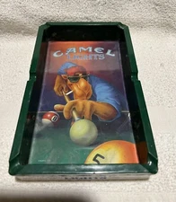 Ash Tray Camel Lights Pool Table Vintage