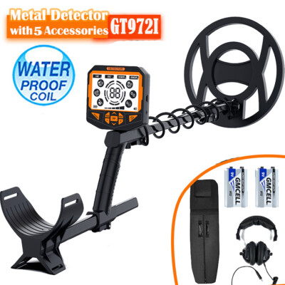 Metal Detector for Adults with Pinpoint,High Sensitivity DISC Mode,10'' IP68 Coil