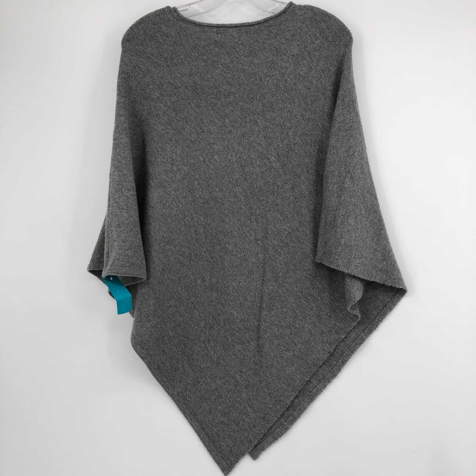 Tabitha Gray Basic Poncho | Elbow Length Sleeves - image 3