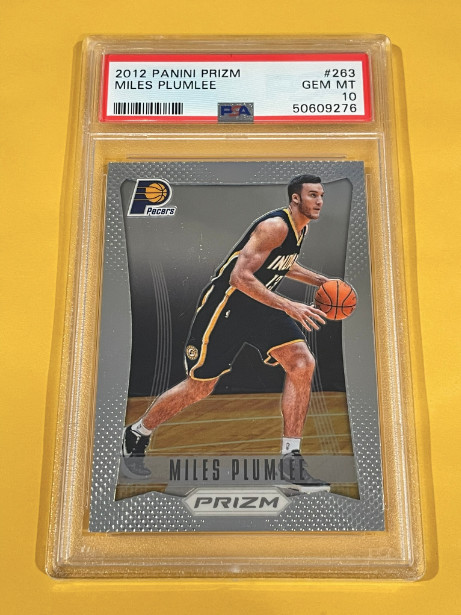 2012-13 Panini Prizm #263 Miles Plumlee PSA 10 GEM MINT MD307