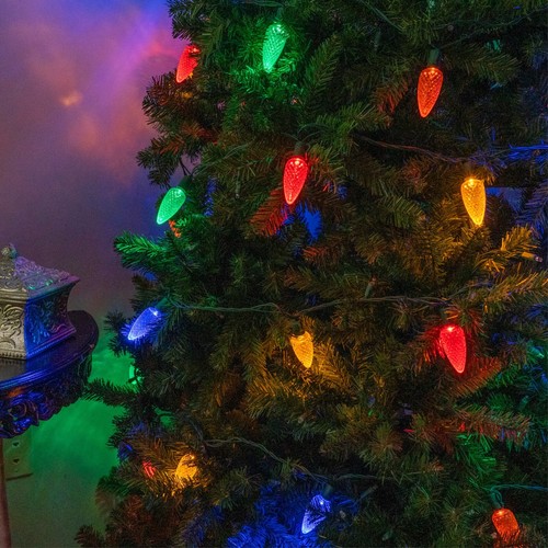 C9 LED Christmas Light Set Indoor Outdoor Home Holiday Party String Lights Decor - Picture 6 of 38