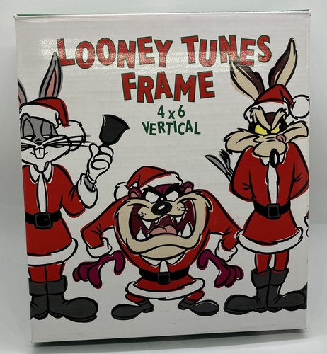 Bugs Bunny and Friends 4 X 6 Horizontal Christmas Frame Warner Bros