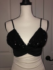 Symphony dress Medium Club wear Black & White