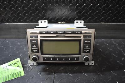 10-12 Hyundai Santa Fe AM FM CD MP3 Stereo Radio Receiver 961800W500*(Scratched)