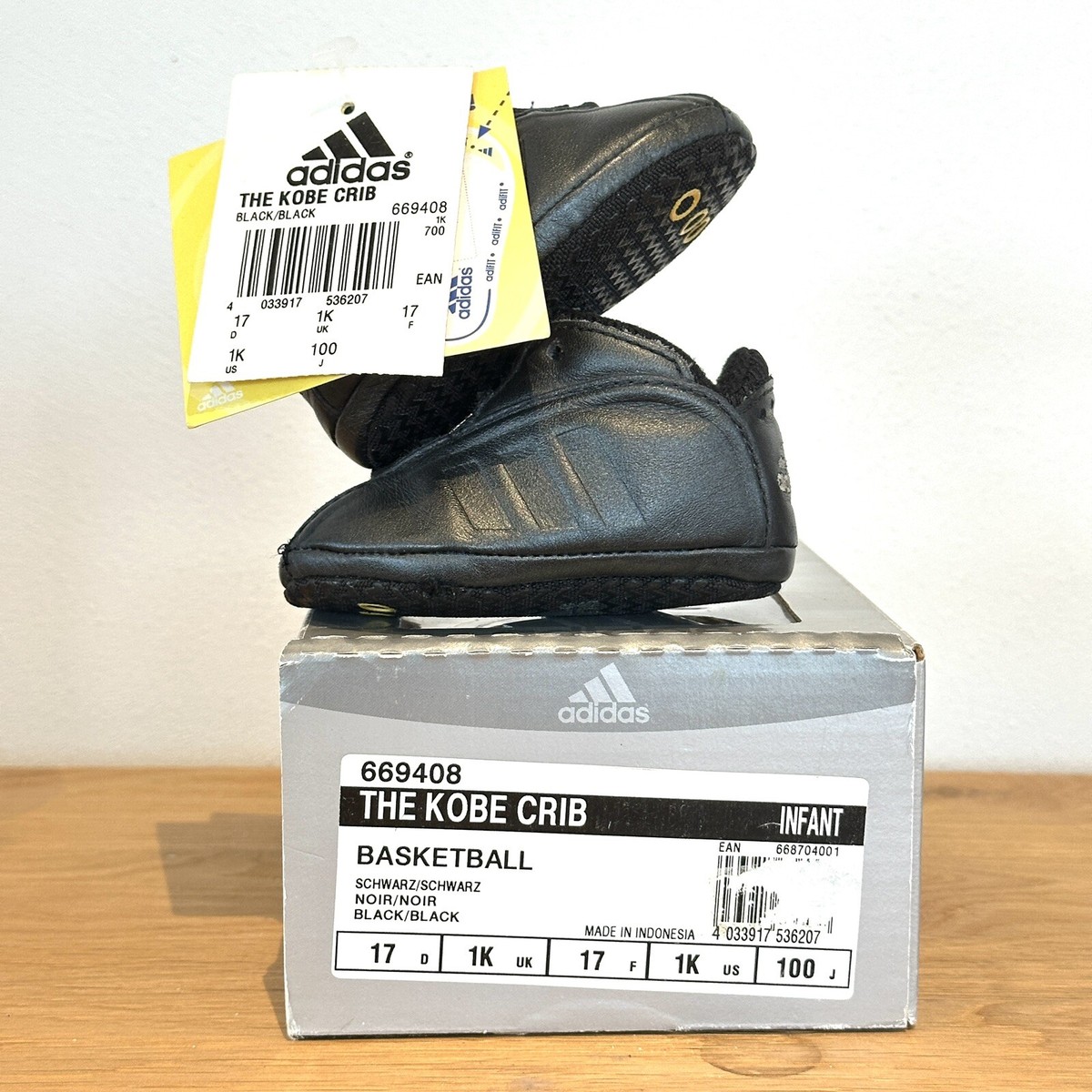 NEW Adidas KOBE Bryant Audi TT KB8 Infant Kids Shoes Vintage Crazy
