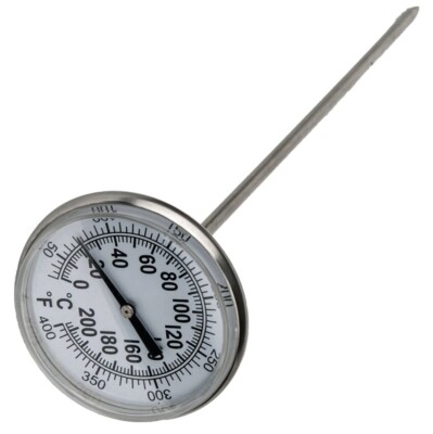 Thermometer 0-200°C / 0-400°F  L = 210 mm KS Tools  150.1963 Temperaturmessgerät