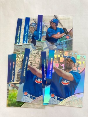 2000 Topps Tek player variations 8 Different Corey Patterson Cubs