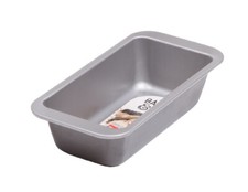 Non-Stick 1lb Loaf Tin - Baker & Salt Steel Bread Tin Kitchen Bakeware Oven Pan