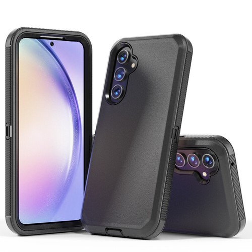 Custodia telefono resistente antiurto ibrida Defender per Samsung Galaxy A54 5G - Foto 13 di 17
