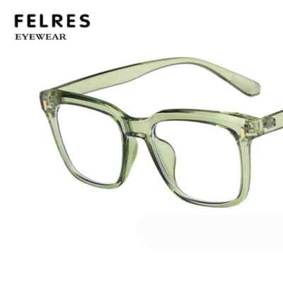 Blue Light Blocking Clear Lens Reading Glasses For Women Square Classic Glasses