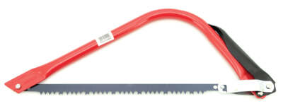 12'' Bow Saw with Tube Steel Frame and Ergo Handle