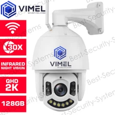 4G Security Camera 4K SIM Card 30X Auto Tracking 24/7 Outdoor Construction Site