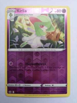 Kirlia CRE 060 / 198 Reverse Holo Schaurige Herrschaft 