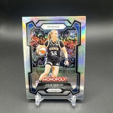 2023-24 Panini Prizm WNBA Monopoly JULIE VANLOO Silver Washington Mystics #34