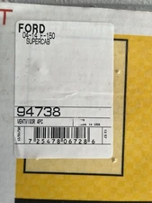 2004 - 2014 F150 Rain Guard