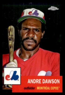 Andre Dawson 2022 Topps Chrome Platinum Anniversary #58 Base Nationals