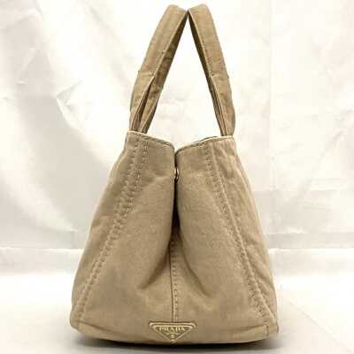 Prada tote bag Kanapa tote f-22452 Beige Kanapa B1872B Logo Canvas