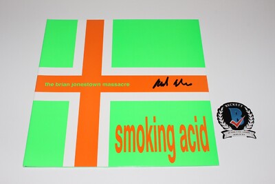 ANTON NEWCOMBE SIGNED THE BRIAN JONESTOWN MASSACRE SMOKING ACID EP