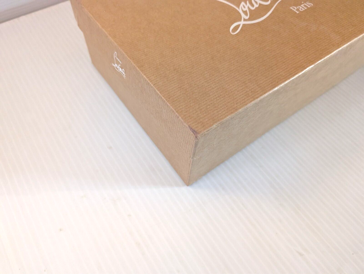 Christian Louboutin Tan Shoe Box Authentic Christian Louboutin Beige Shoe Box - multiple  main image 3