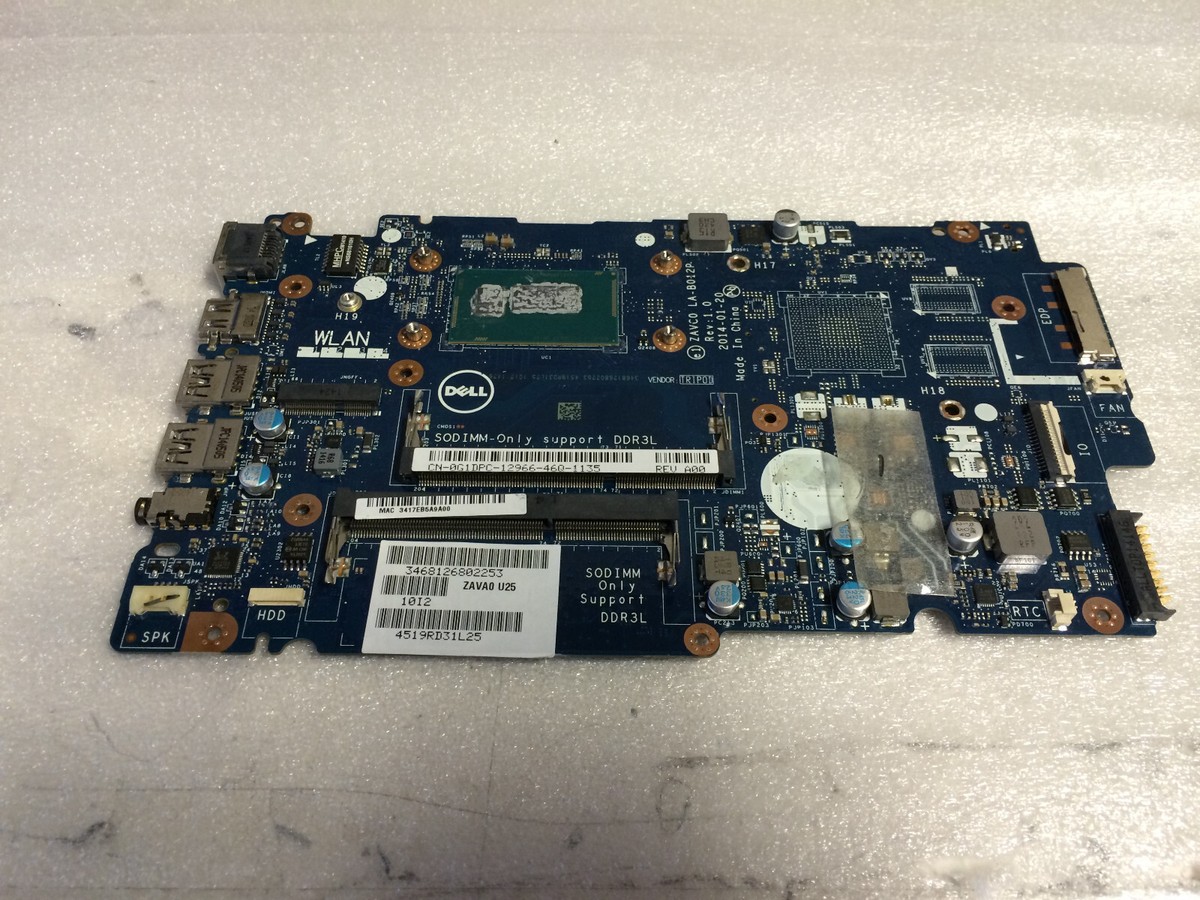 Dell Inspiron 5547 Laptop Motherboard Intel Core I5 CPU Zavco La
