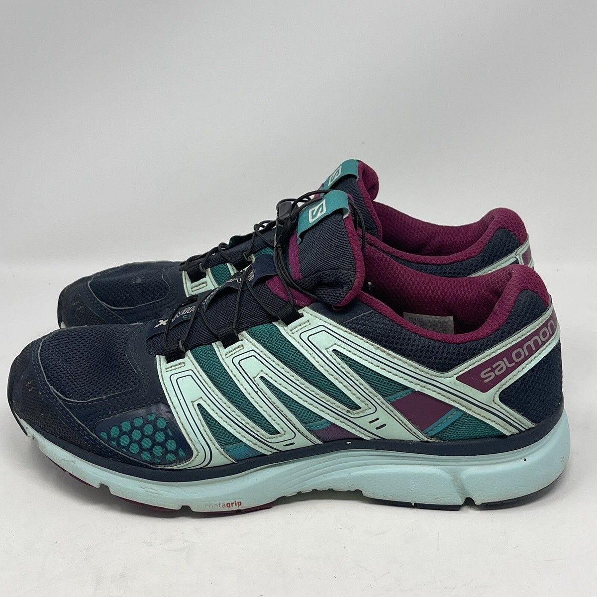 Salomon X Mission 2 Shoes Womens 9 Blue Green Hiking Trail  display picture 1