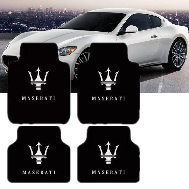 For Maserati Ghibli Gran Turismo Levante Quattroporte Car Floor Mats Auto Rugs