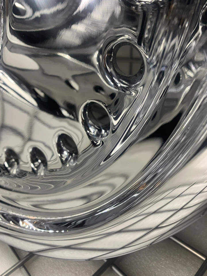 Harley SOFTAIL FAT BOY 定制铬前原始设备制造商车轮 2008 - 17 FLSTF 交换 — 第 4/4 张图片