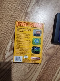 Dragon Warrior Nintendo Entertainment System NES 1989 Untested!!!