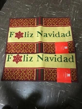 Lot Of 2 FELIZ NAVIDAD Christmas Rugs Christmas 17.3”X27.9” Essential Home Kmart