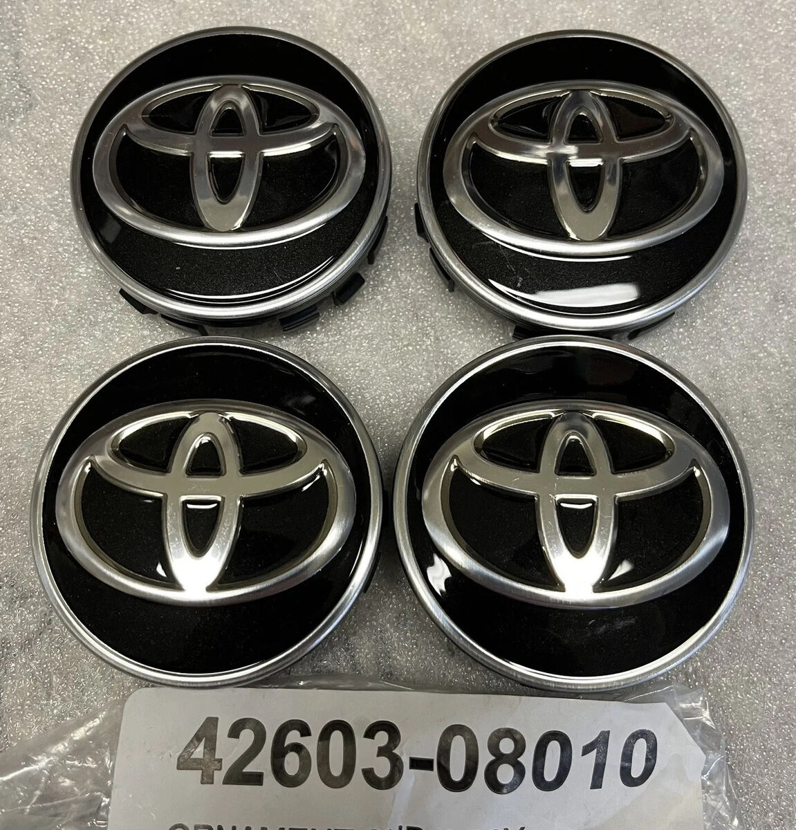 Toyota Camry Highlander Sienna Avalon Center Caps Set 42603 Toyota Camry Highlander Sienna Avalon Center Caps Set 42603