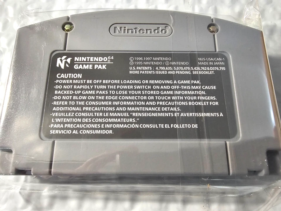 New Nintendo 64 Conker's Bad Fur Day Uncensored N64 Nintendo 2001 Game Cartridge - Image 2 of 4