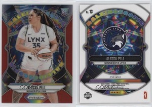 2024 Panini Prizm WNBA Kaleidoscopic Red Prizm /99 Alissa Pili #13 Rookie RC