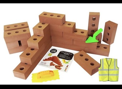 25x LifeLike große Spielzeug Bausteine Set, Kinder MINT Spiel Bau EVA Schaumstoff