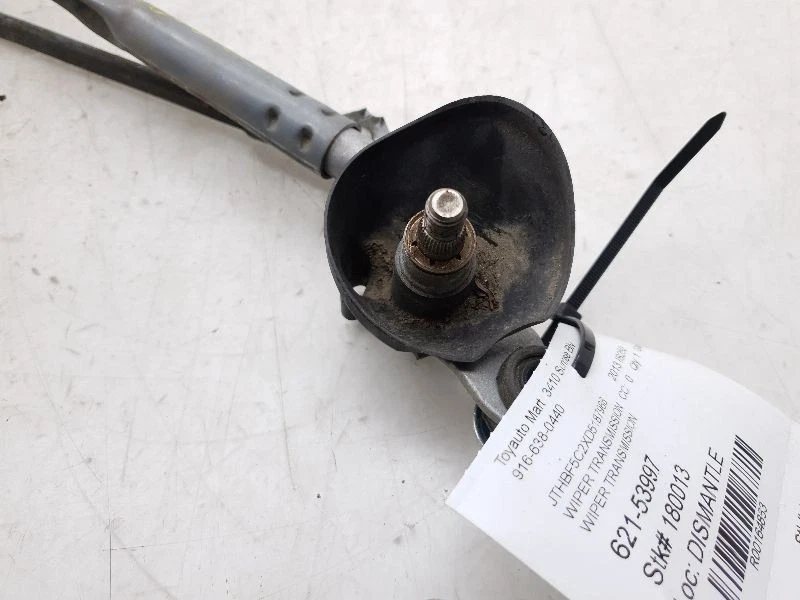 06-15 LEXUS IS250 2.5L WINDSHIELD WIPER TRANSMISSION ASSEMBLY  - Image 3 of 4