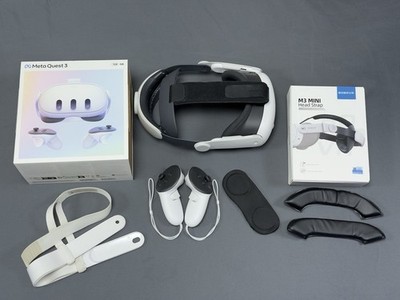Quest 3 128GB mit BoboVR M3 Mini strap