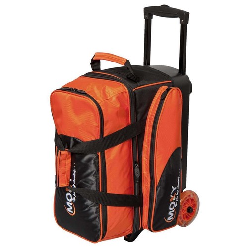 Moxy Blade Premium Double Roller Bowling Bag- Silver/Black - 第 1/7 張圖片