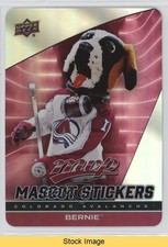2025-26 Upper Deck MVP Mascot Stickers Bernie the St Bernard #MS-7 READ 0it0