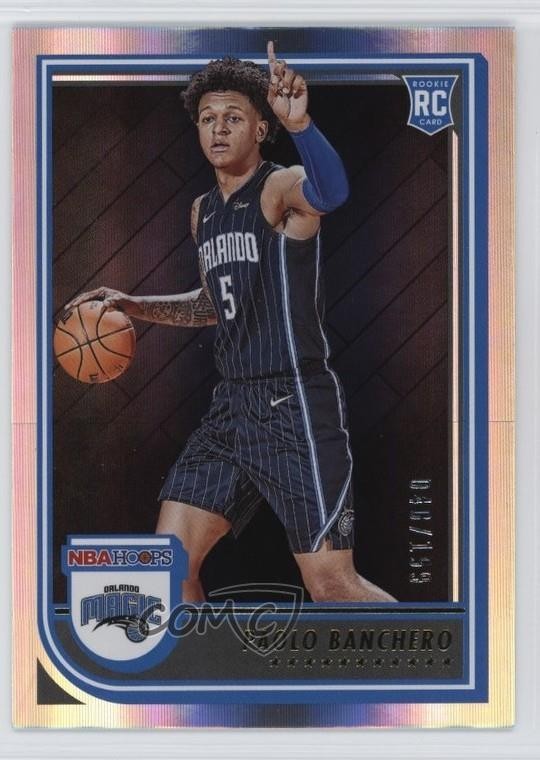 2022-23 Panini NBA Hoops Rookies Premium Box Set /199 Paolo Banchero #231 0l0o
