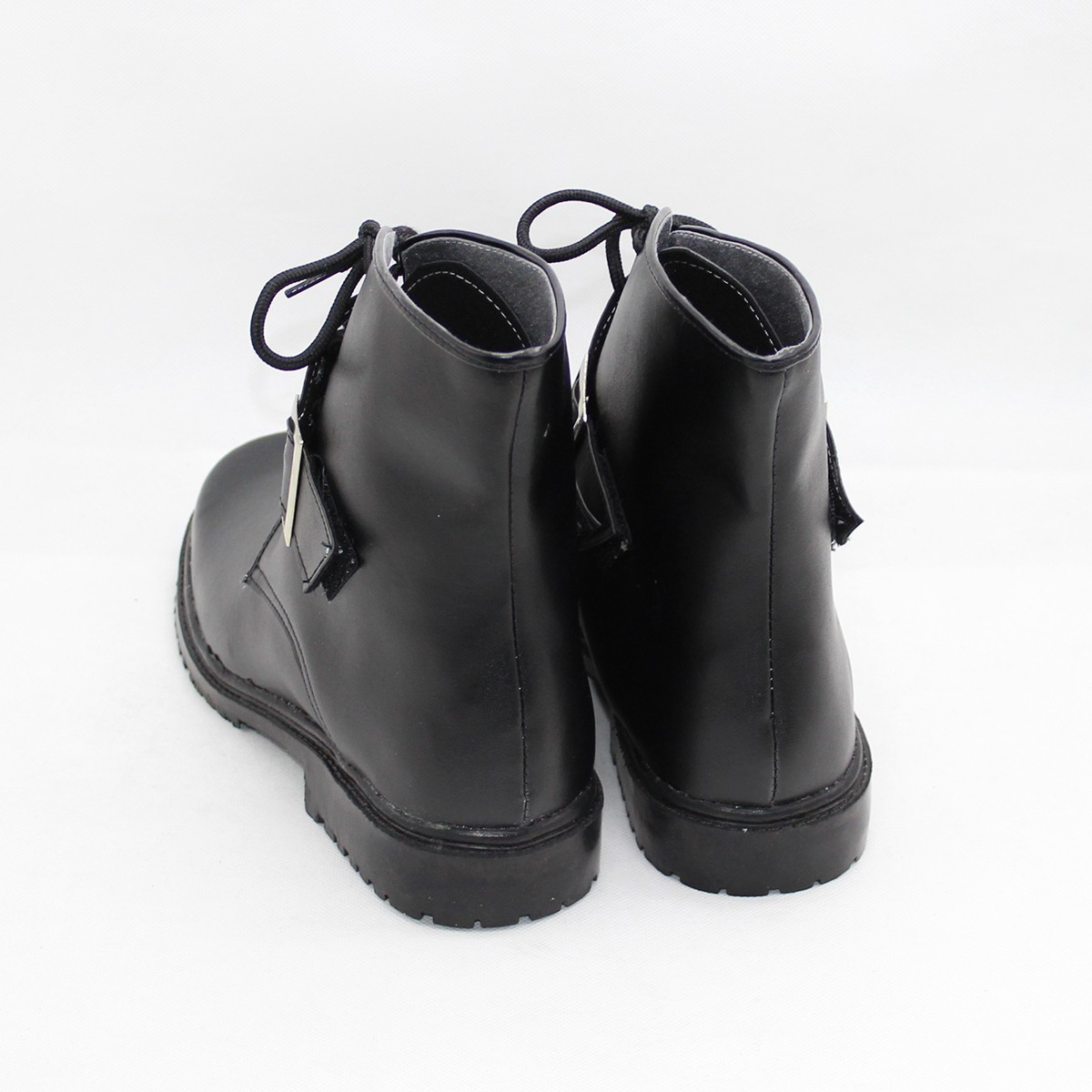 Final Fantasy VIII FF8 Squall Leonhart Cosplay Shoes Black Ankle