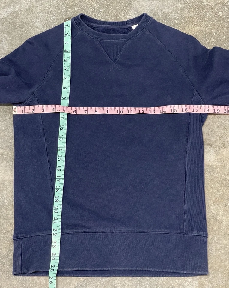 Men’s Jack Spade Bleecker Street New York Blue Pullover Sweater Adult Size XS - Image 2 of 4